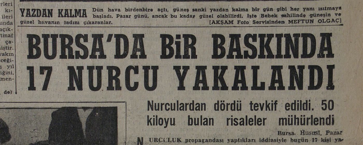 1959 tarihli gazete kupürü